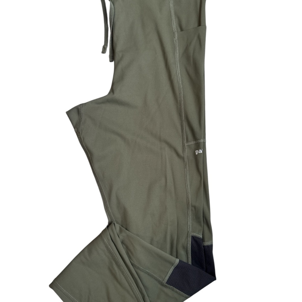 Patagonia Running Tights SizeS Olive Green - Picture 3 of 3